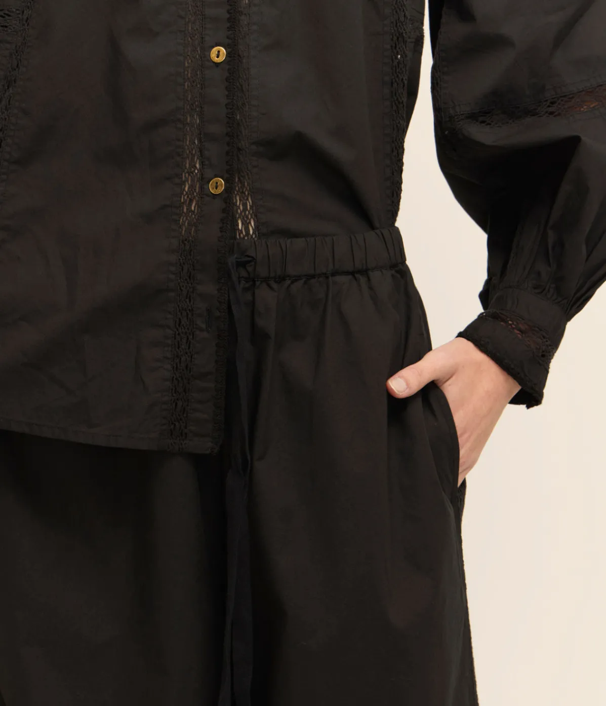 Pelias Pants In Black