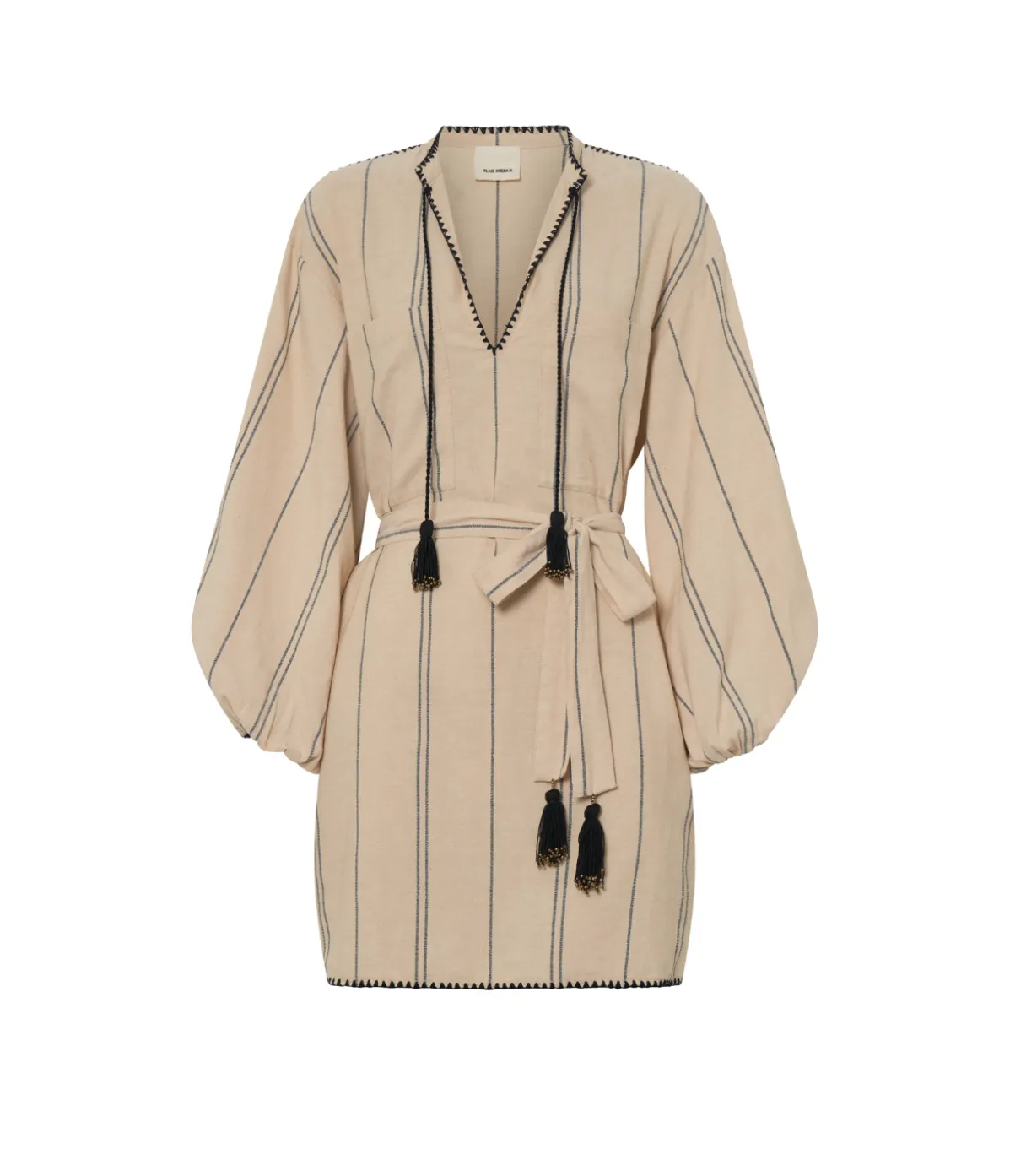 Plato Dress In Kolonaki Stripe