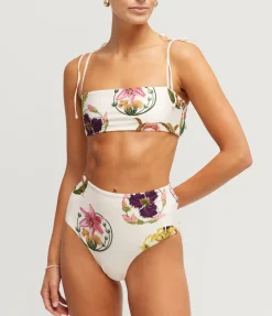 Primavera Bikini Top In Marina