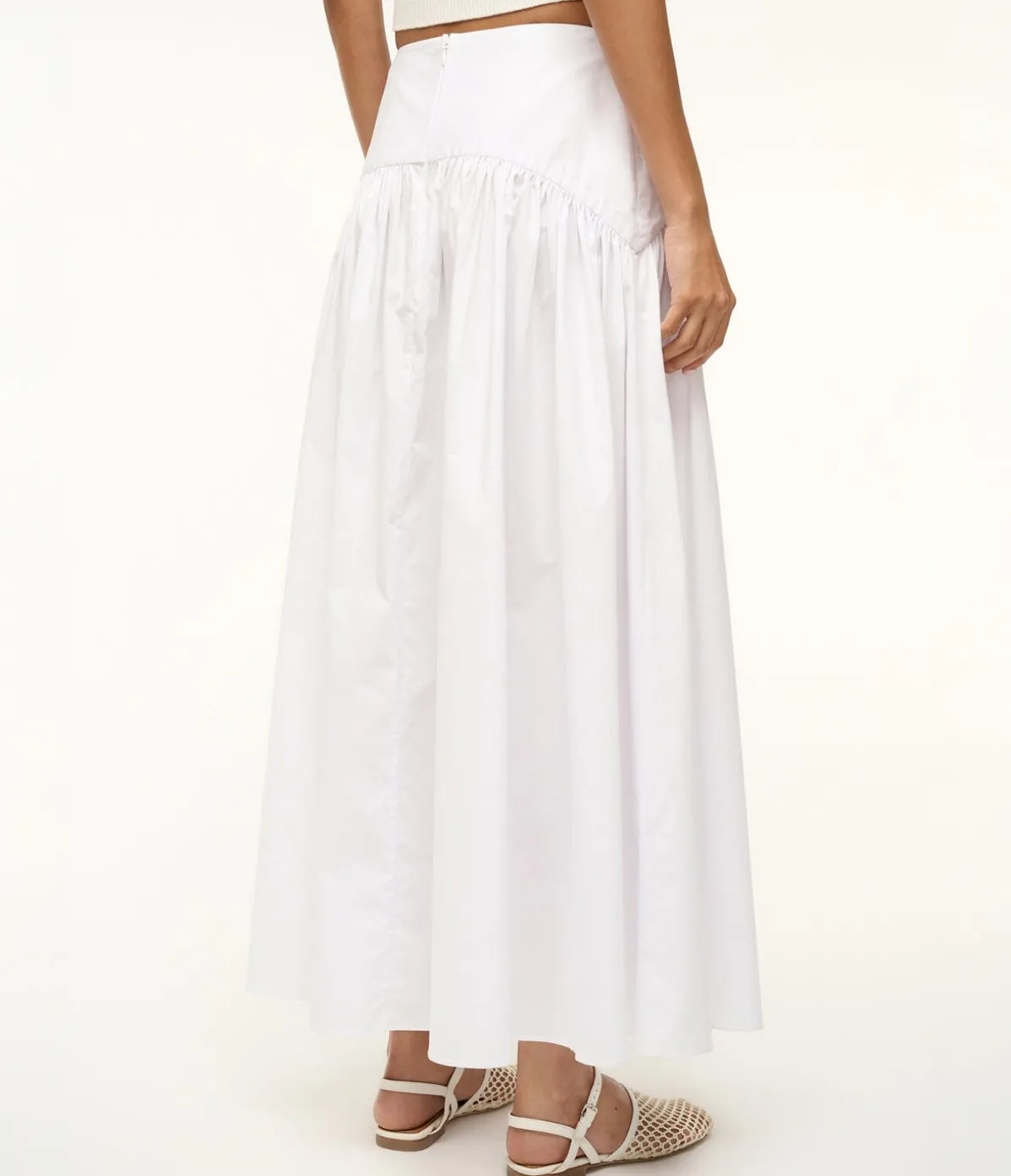 Procida Maxi Skirt In White