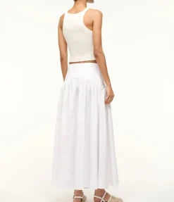 Procida Maxi Skirt In White