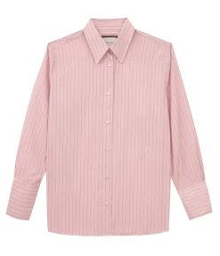 Puglia Shirt In Baby Pink And Cappuccino