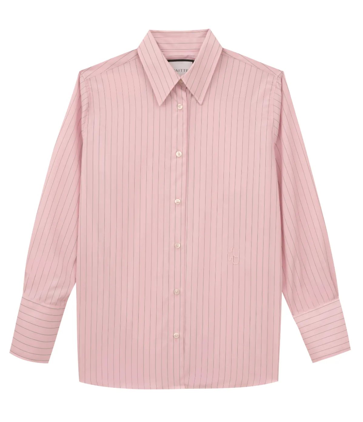 Puglia Shirt In Baby Pink And Cappuccino