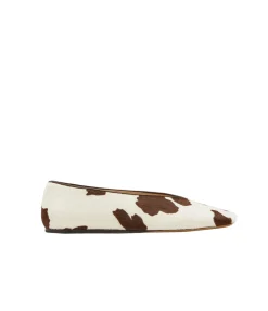 Regency Calf Hair Slipper In Cow