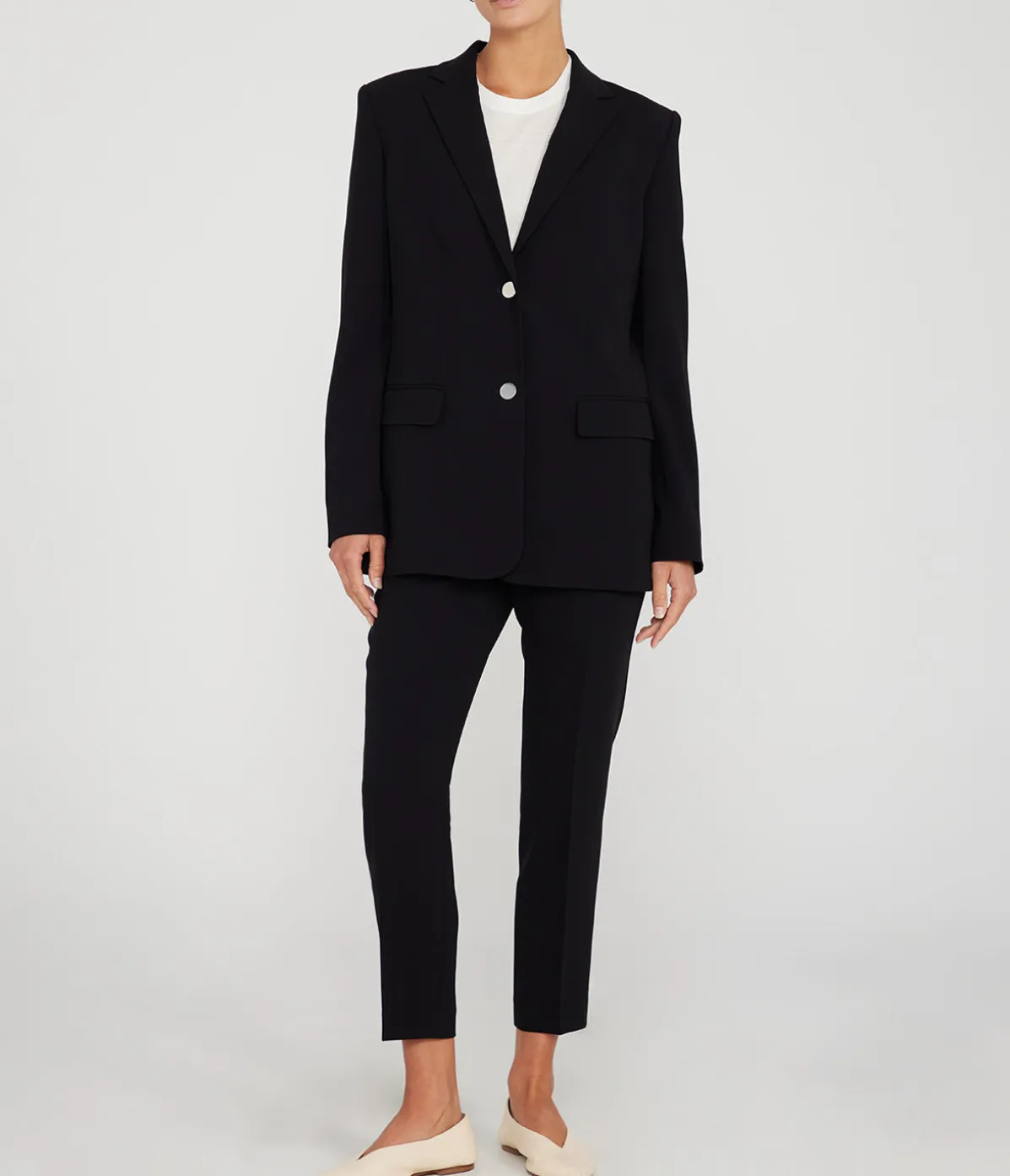 Relaxed Blazer In Black