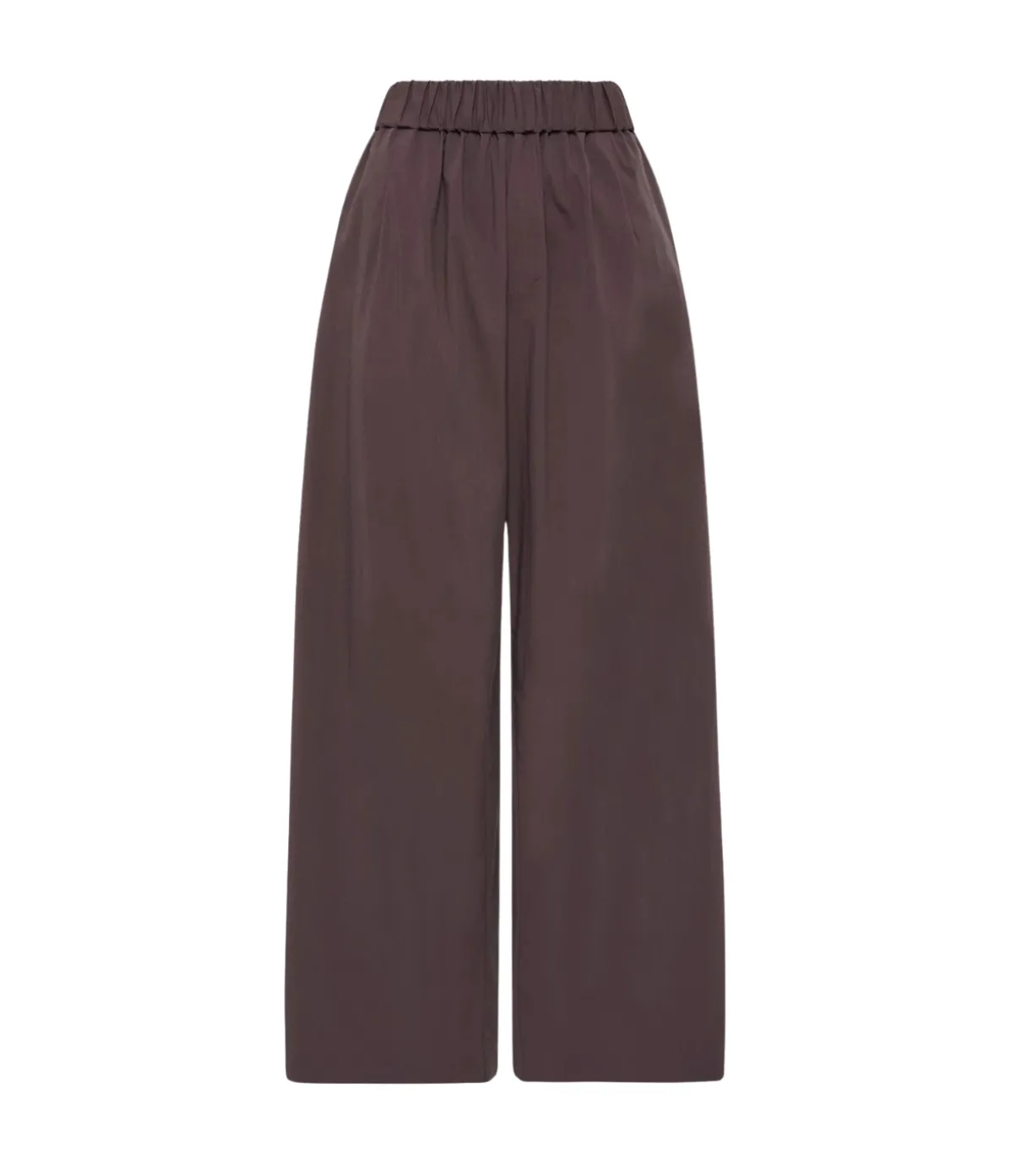 Relaxed Pants In Chocolate Plum