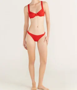 Ricky Bikini Bottom In Tomato