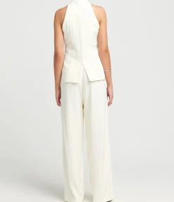 Ronit Sleeveless Top In Ecru