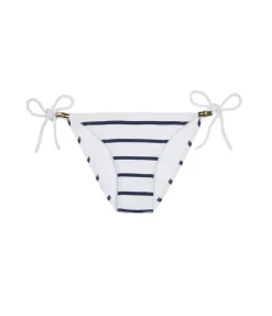 Rope Tie Side Bikini Bottom In Nautical