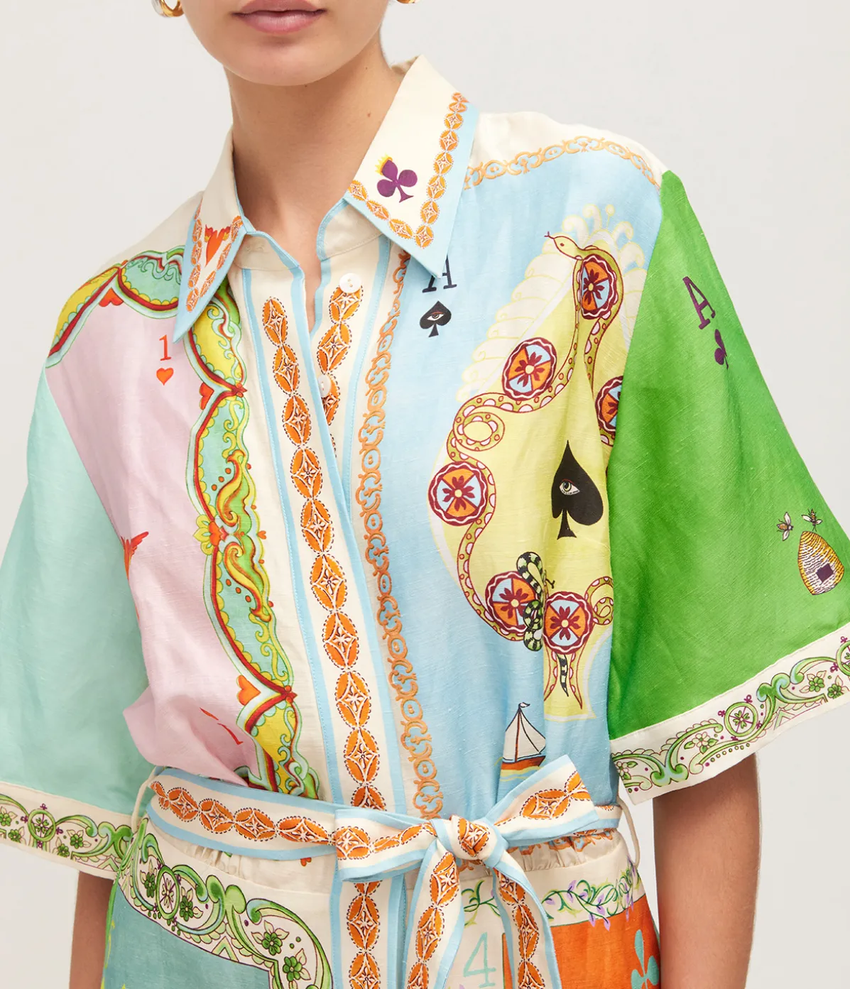 Rummy Mini Dress In Multi