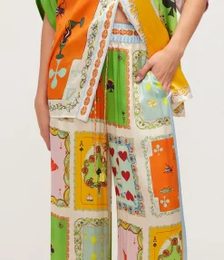 Rummy Pant In Multi