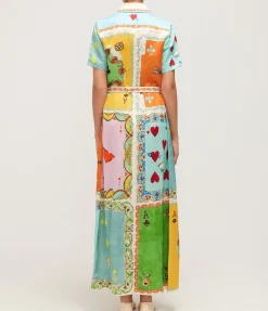 Rummy Shirt Dress In Multi