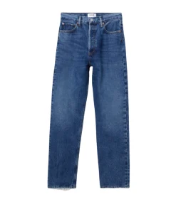 90's Pinch Waist Hight Rise Straight In Range