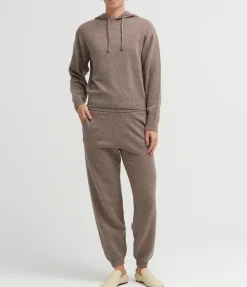 Sacharlotte Knit Pants In Grey Blue Melange
