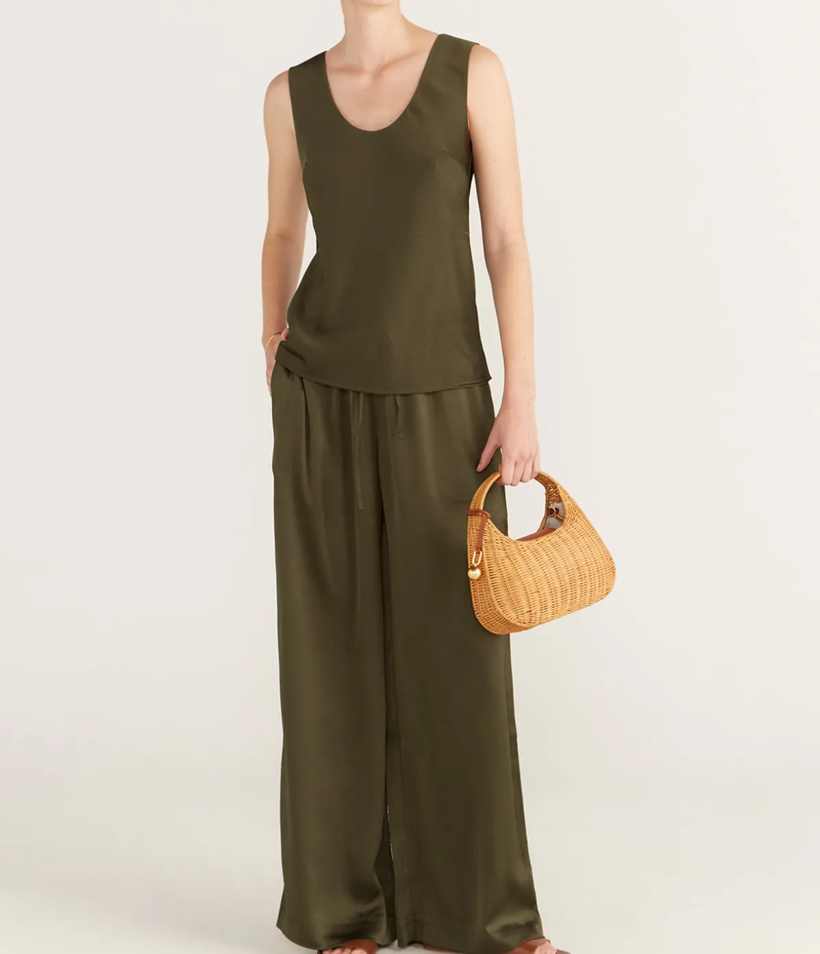 Sahelena Trousers In Forest Night