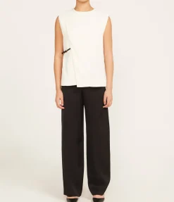 Sambac Sleeveless Top In Ivory