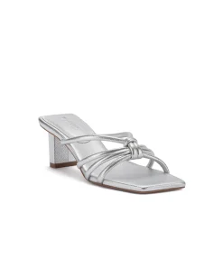 Savanna Mid Mule In Silver