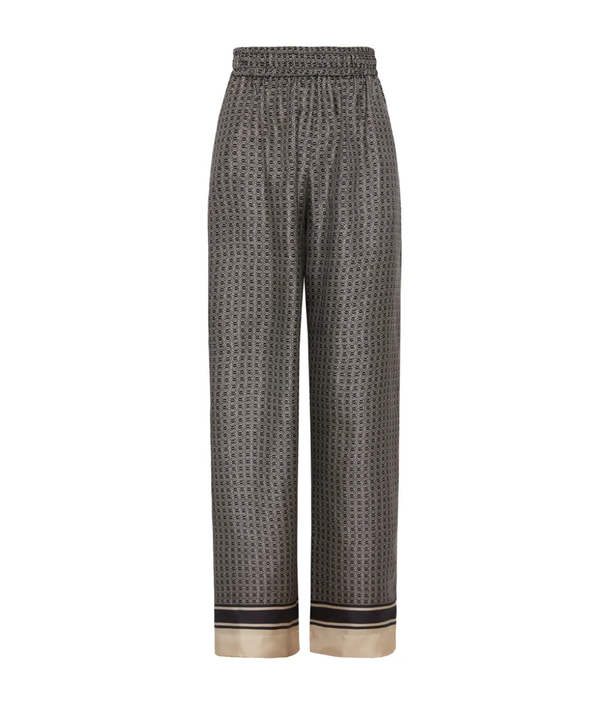 Signat Silk Gathered Pants