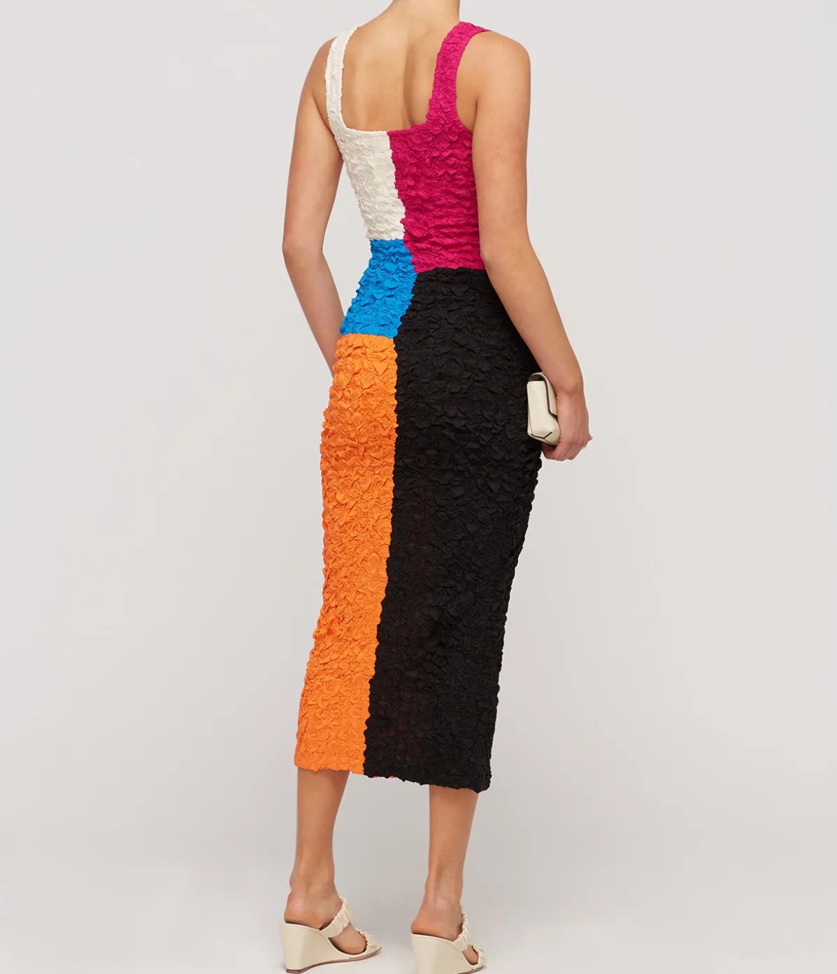 Sloan Midi Dress In Multicolour