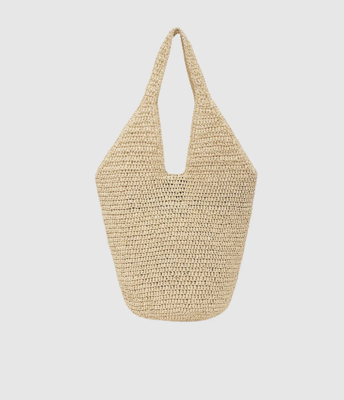 Small Lea Hobo Bag In Natural
