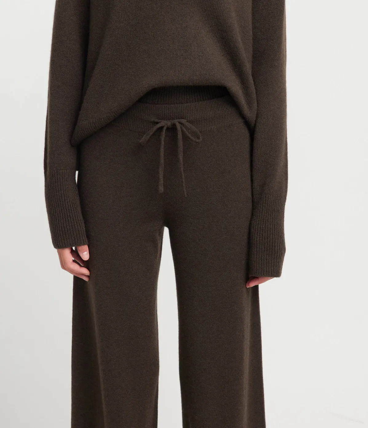 Sofi Wide Leg Trouser In Wood