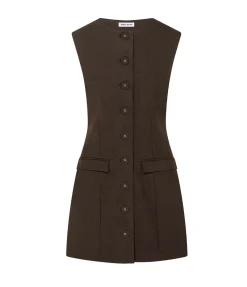 Sofia Dress In Chocolate