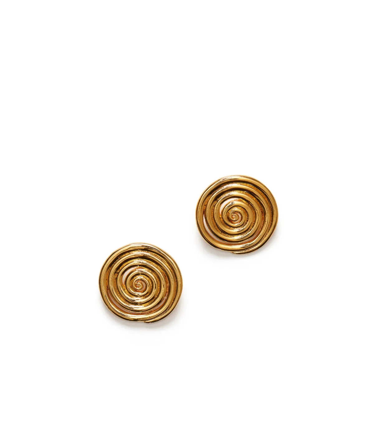 Spiral Earring In Gold