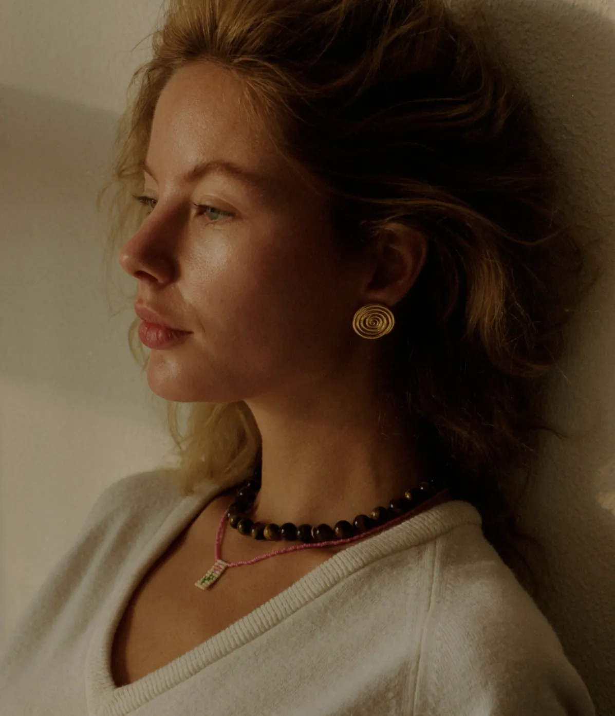 Spiral Earring In Gold