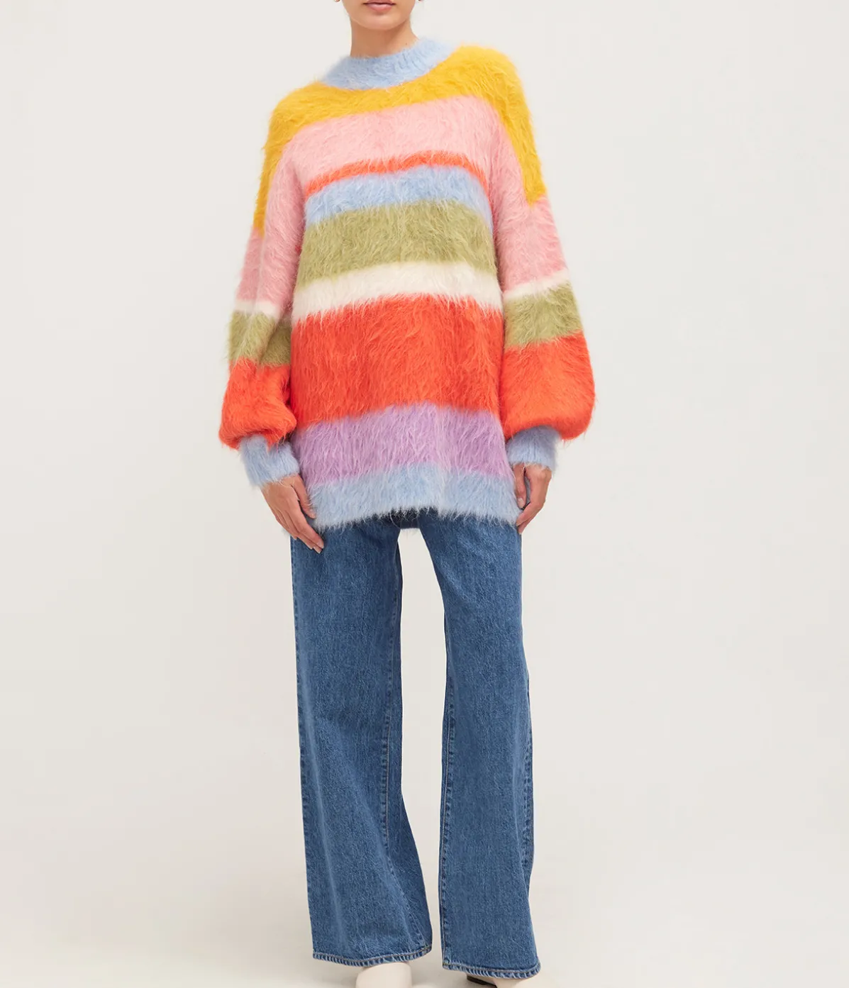 Sporty Sweater In Multi