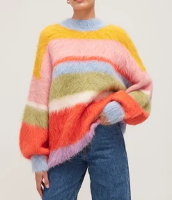 Sporty Sweater In Multi