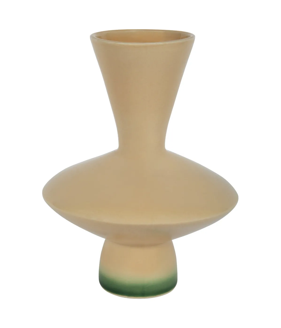 Stevie Vase In Dusty Beige