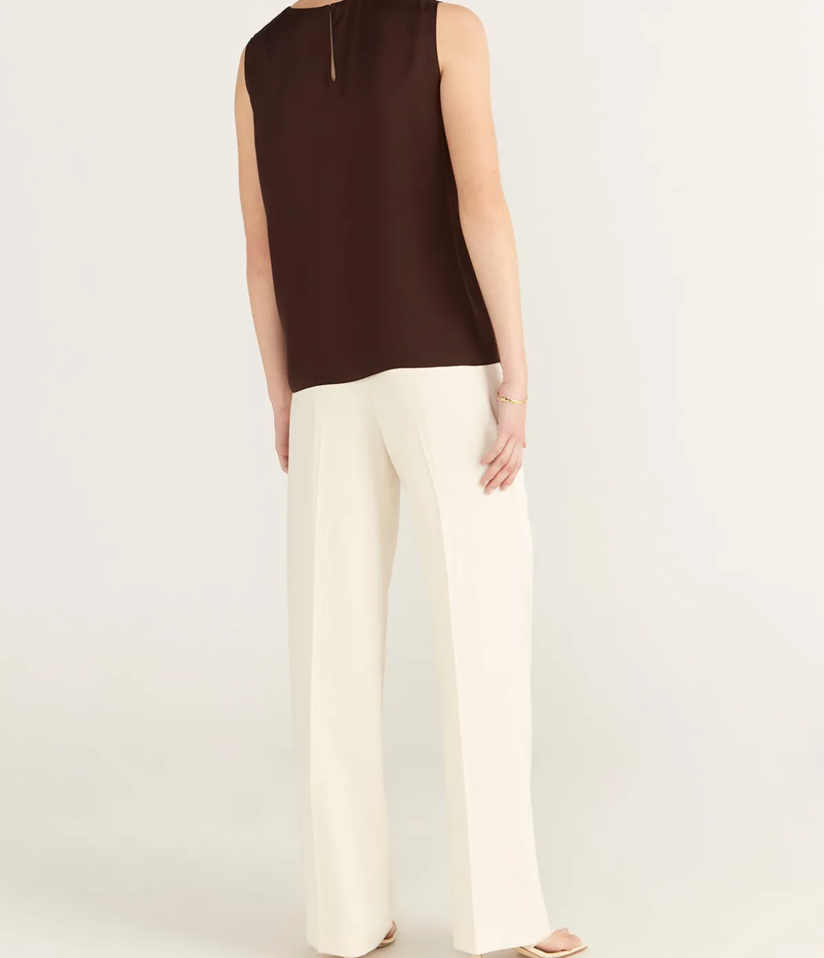 Straight Shell Top In Hickory