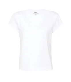 Sulma Drop Shoulder Tee In White