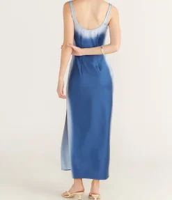 Sunna Slip Dress In Sky Ombre