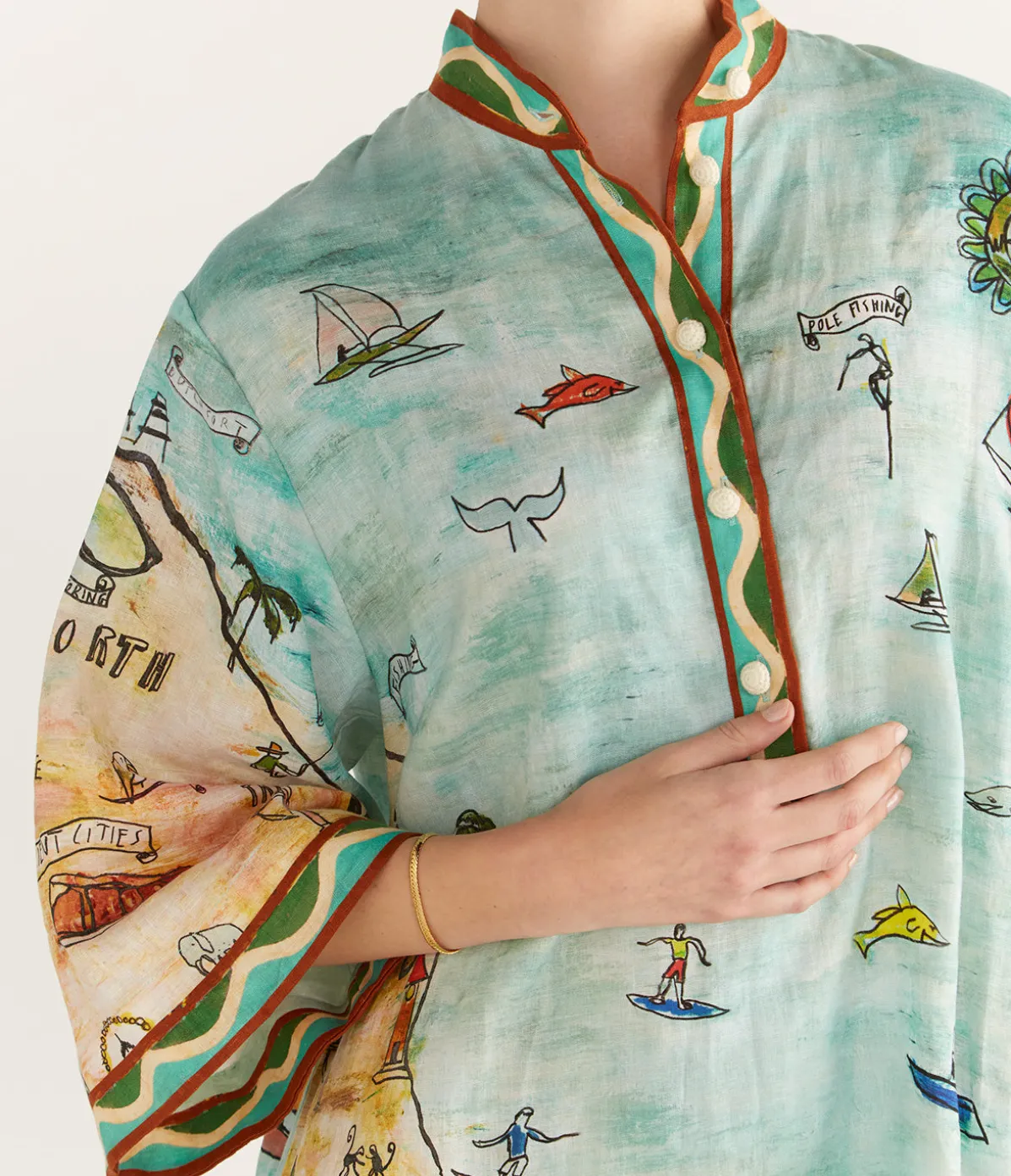 Swell Shirtdress In Multi