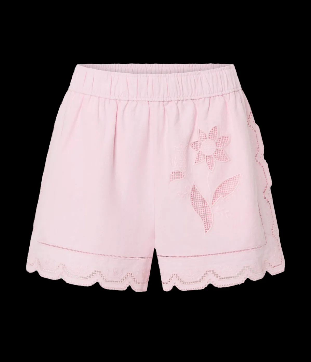 Table Cloth Lace Short In Ballet Pink
