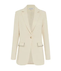 The Harlow Blazer In Clay