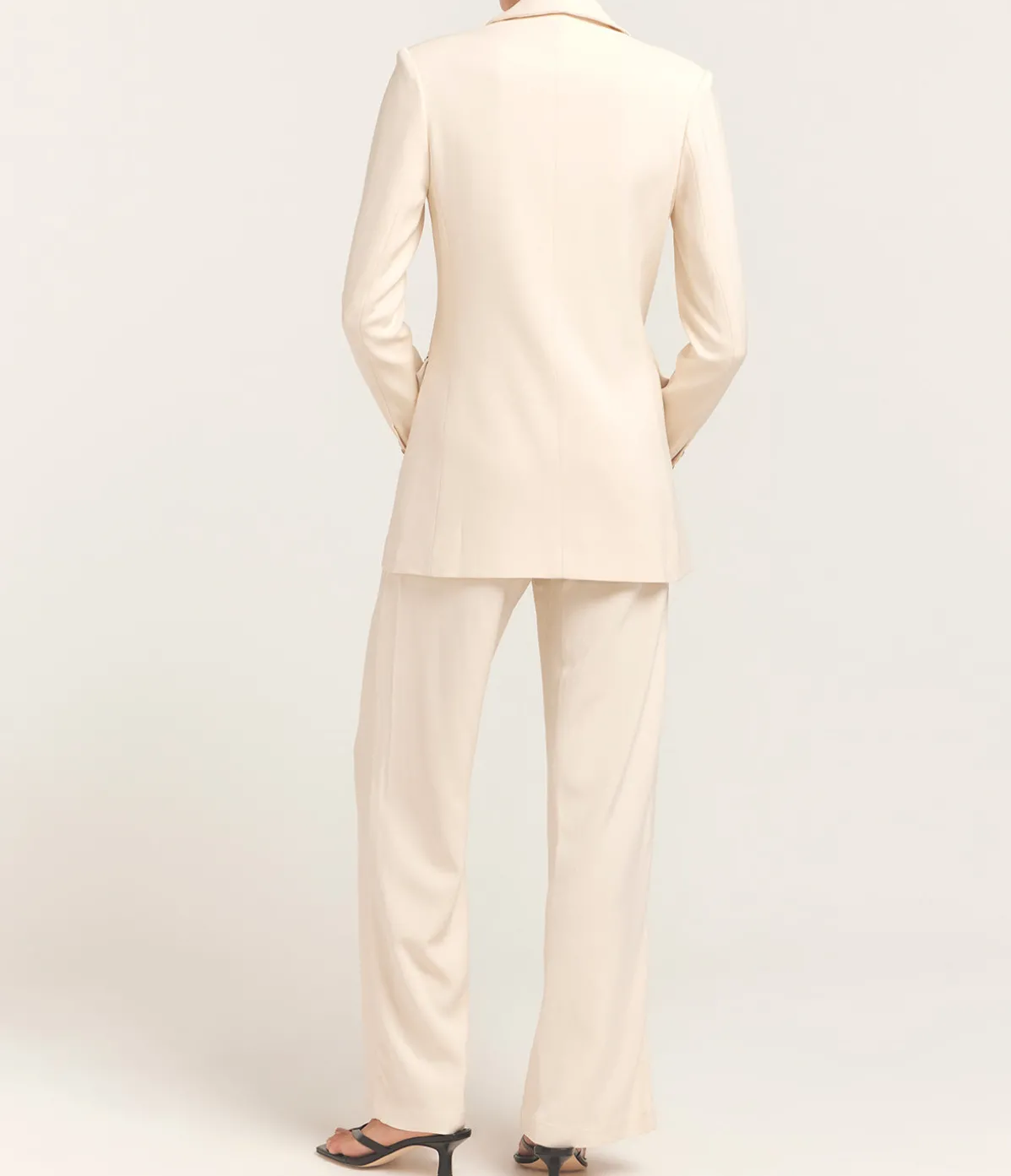 The Harlow Blazer In Clay