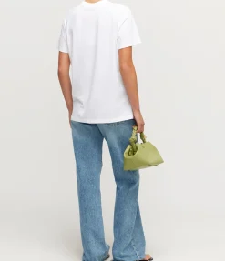 Thin Jersey Relaxed T-shirt In Bright White