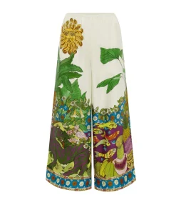 Tiger Silk Pant In Multi