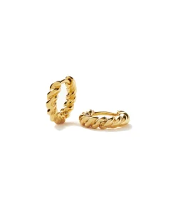 Twisted Tidal Huggies In Gold