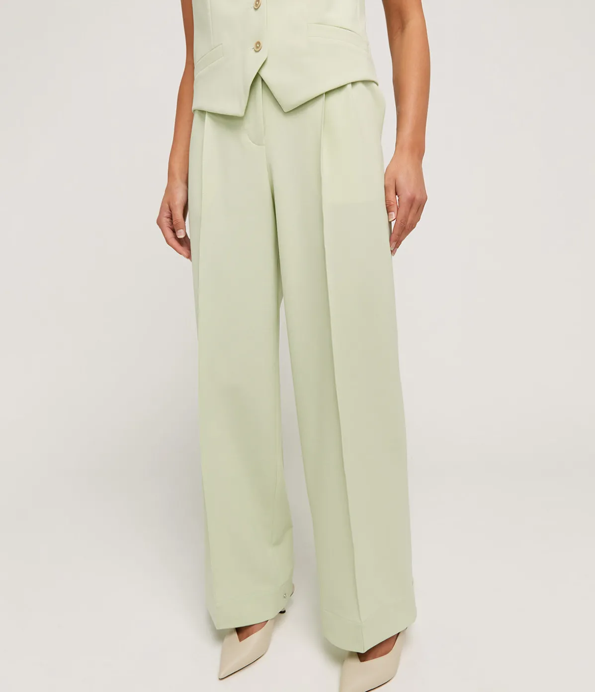 Ulla Trousers In Sea Foam