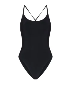 Uno Cross Back One Piece In Black