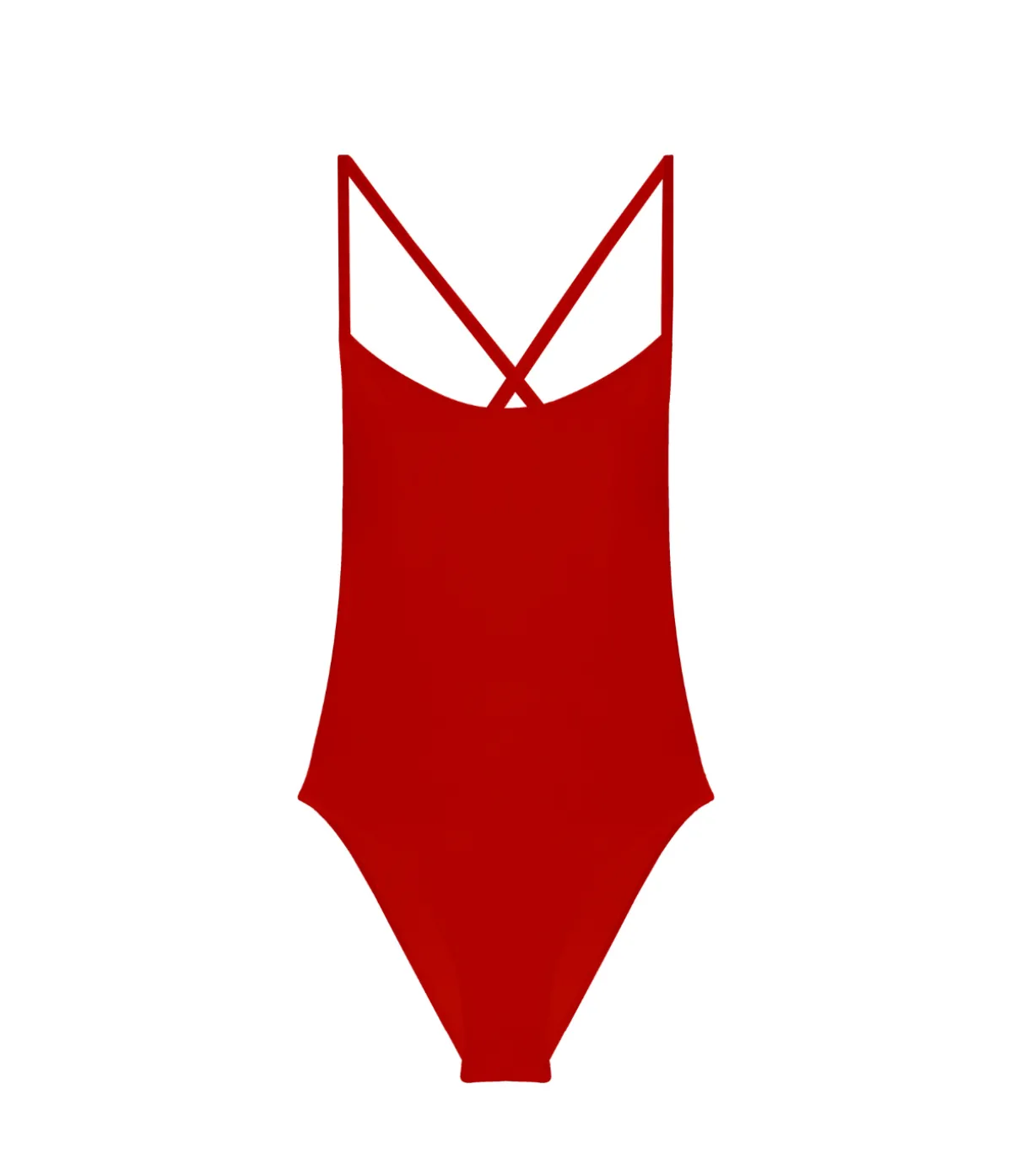 Uno Cross Back One Piece In Red