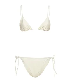 Venti Self Tie Bikini In Ivory