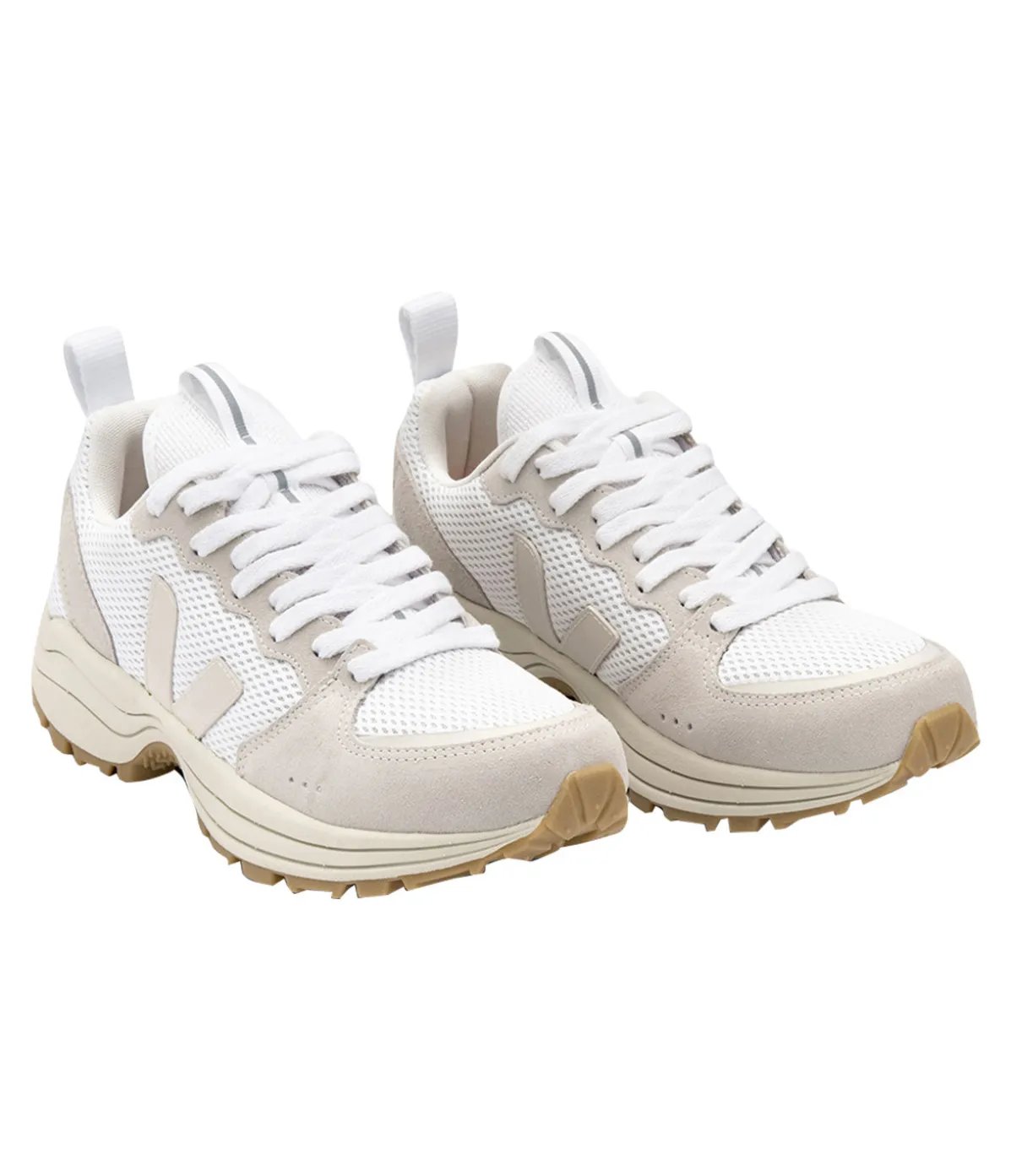 Venturi Sneaker In White Pierre Natural