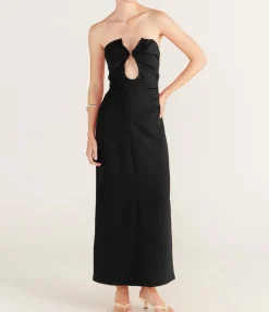 Zoe Bodice Dress In Black