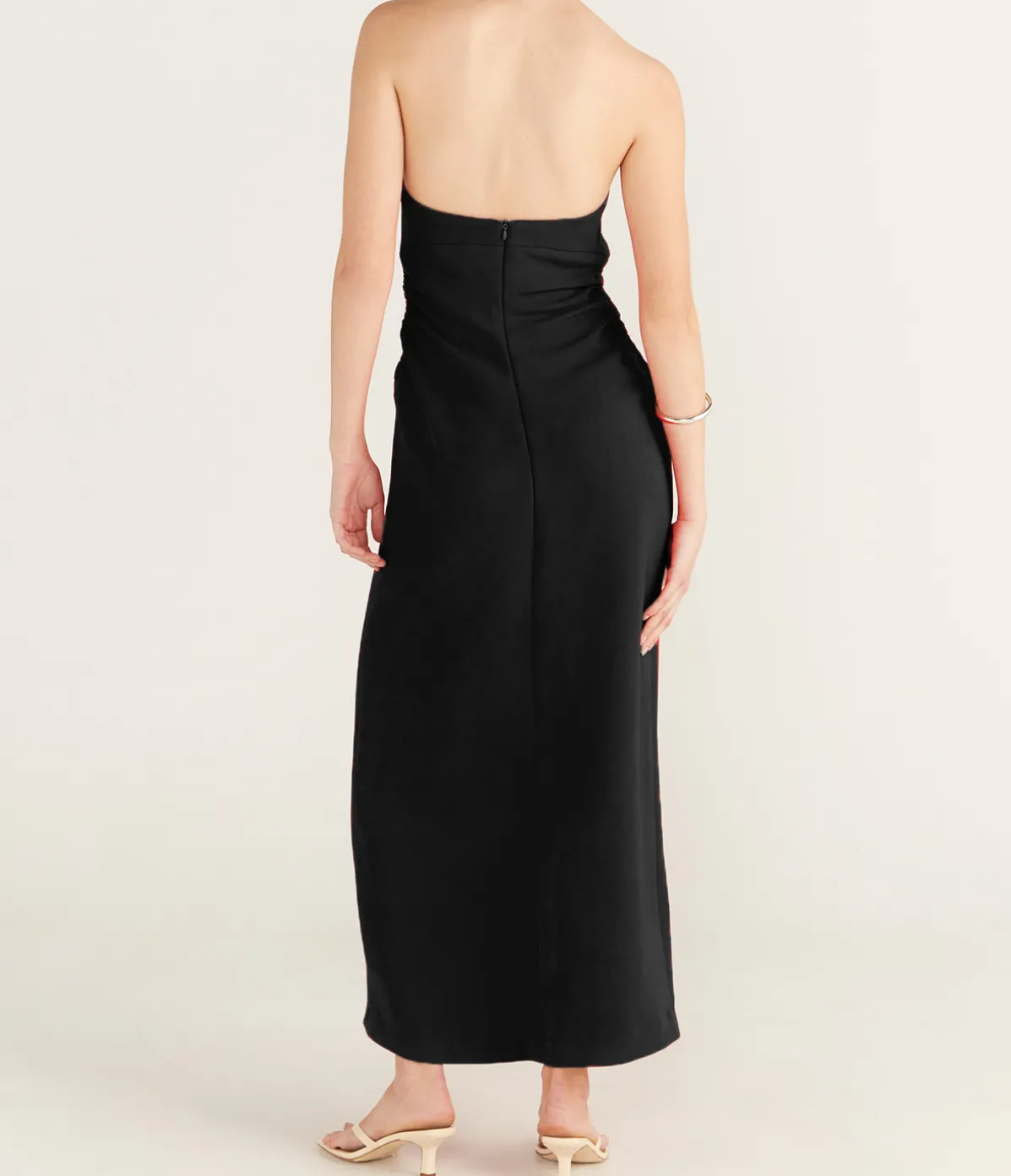 Zoe Bodice Dress In Black