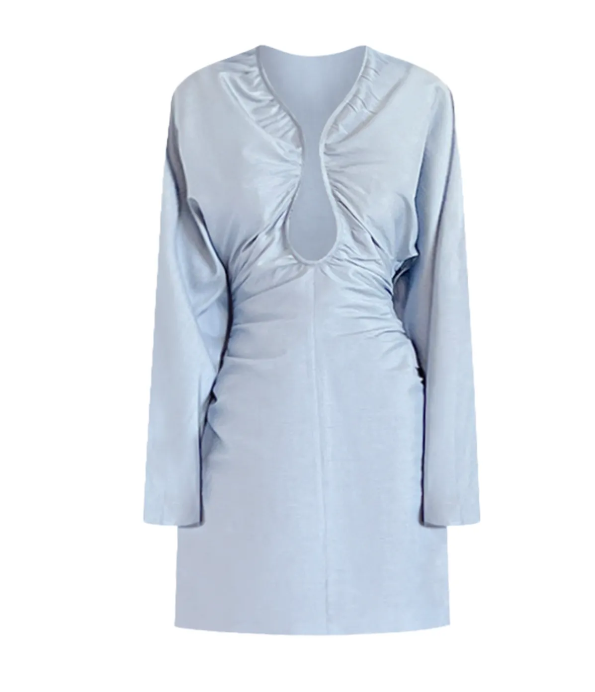 Zoe Mini Dress In Sky Blue