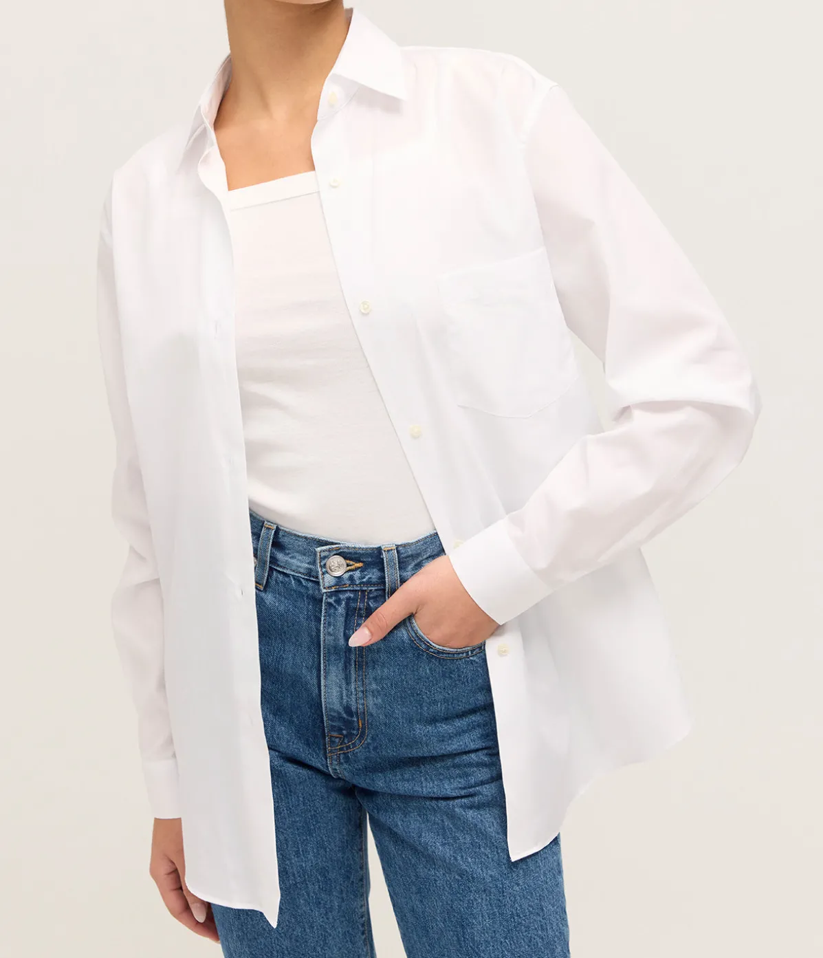 Zoe Shirt In White
